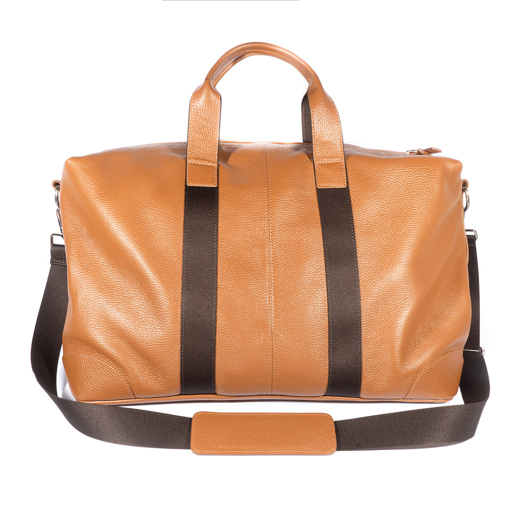 TRAVEL BAG COGNAC